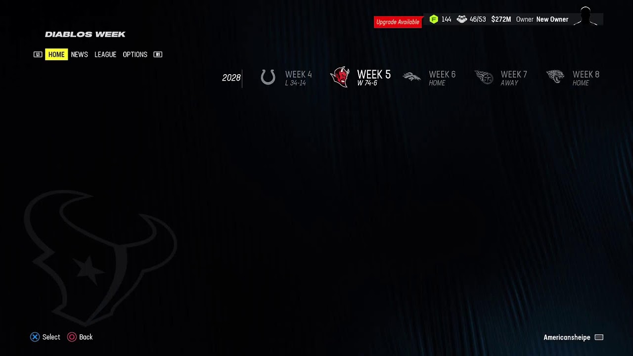 Madden 25 texans vs Diablos