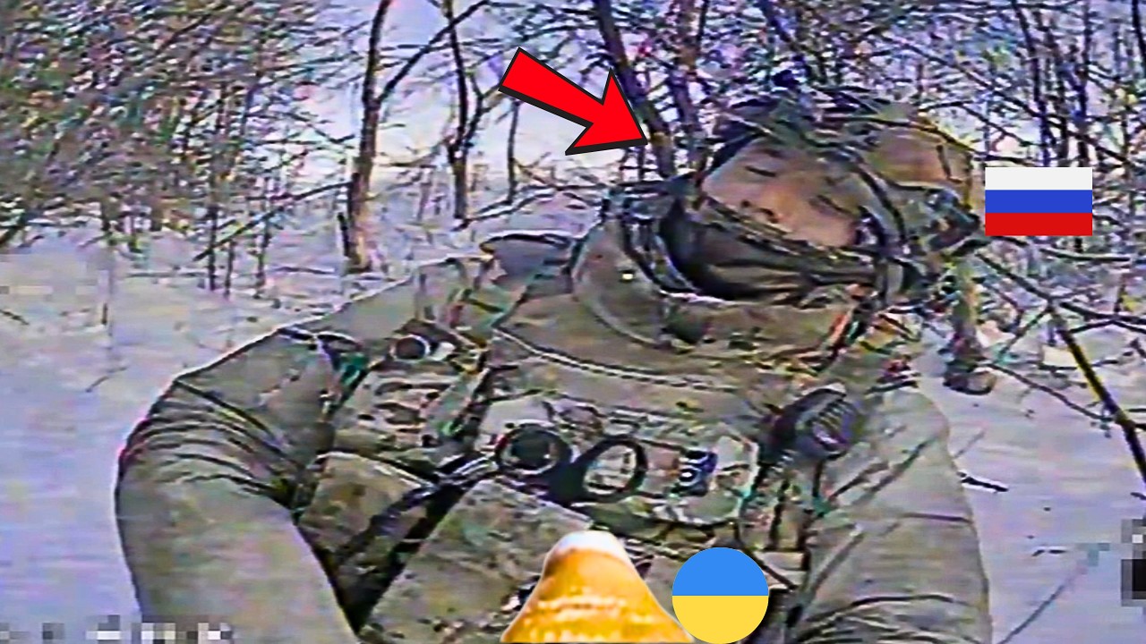 Seconds Before Collapse: FPV Drone Hunts Russia Troops | Ukraine War