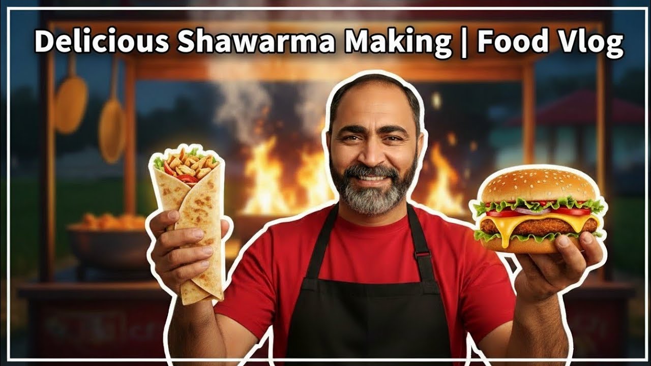 Delicious Shawarma Making | Food Vlog