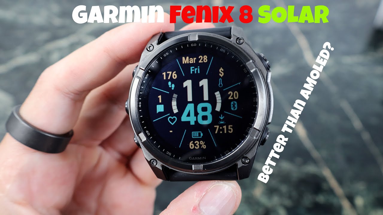 Garmin Fenix 8 Solar 51mm : Glad I went Solar vs AMOLED