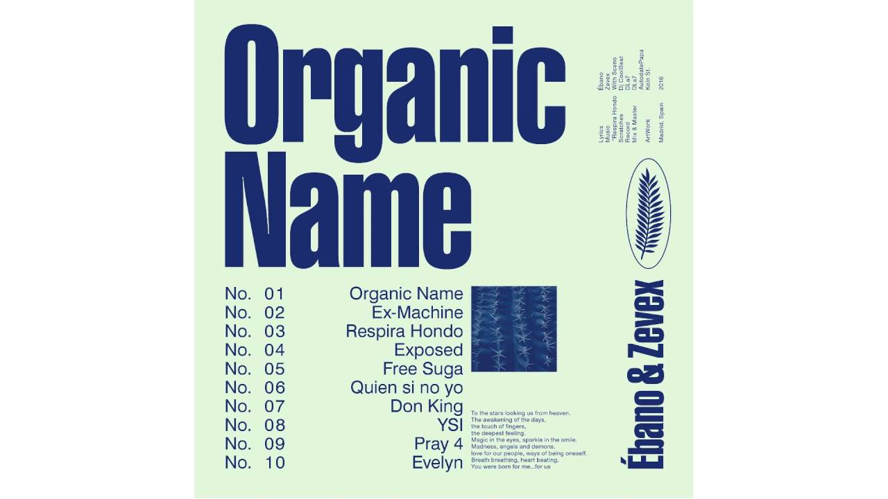 ORGANIC NAME /// 04.EXPOSED