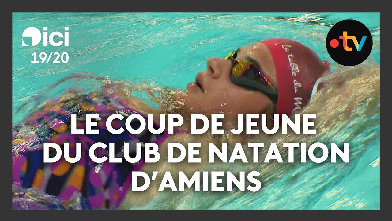 Privé de son pôle excellence, le club de natation d'Amiens mise sur la jeunesse