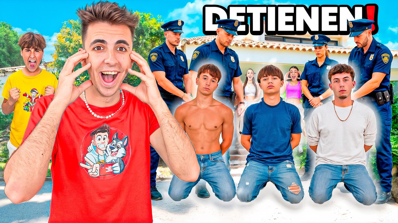 &iexcl;LA POLIC&Iacute;A VIENE A POR LOS ABUSONES! 🚔*el fin de todo*