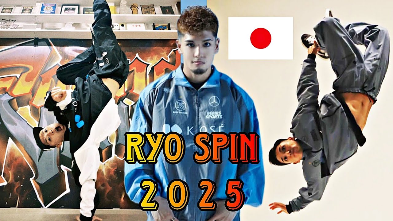 BBOY RYO SPIN 🇯🇵 Cut 2025 AMAZING BBOYS 🎌