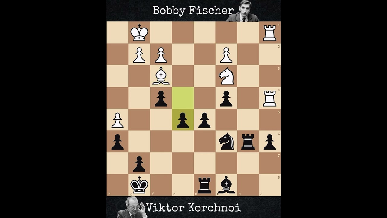 Bobby Fischer vs Viktor Korchnoi | Blitz (1970)