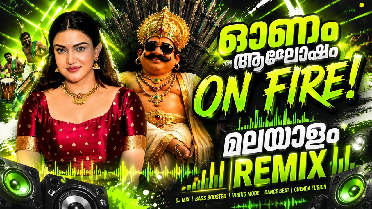 ONAM MEGAMIX 2026🔥MALAYALAM NONSTOP REMIX🔥| MALAYALAM REMIX SONG COLLECTION 2026 | DJ SONGS Mixes