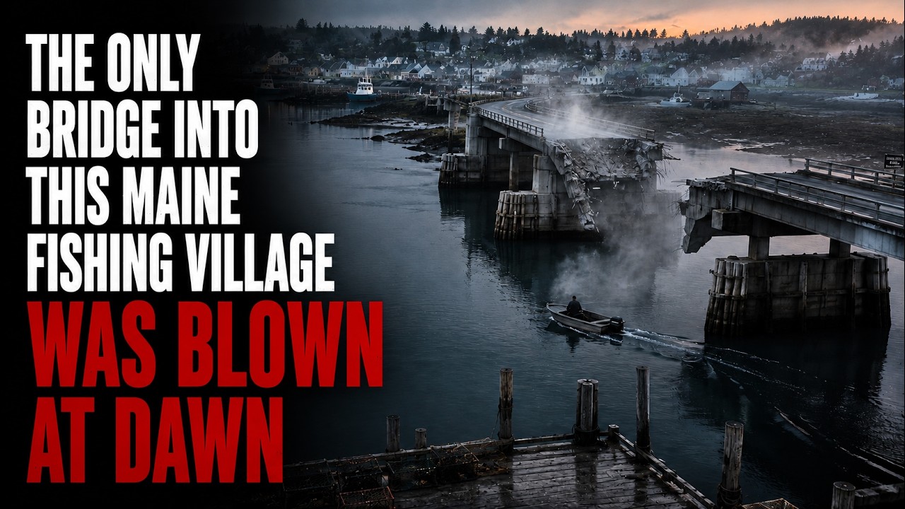 The Only Bridge Into This Maine Fishing Village Was Blown at Dawn