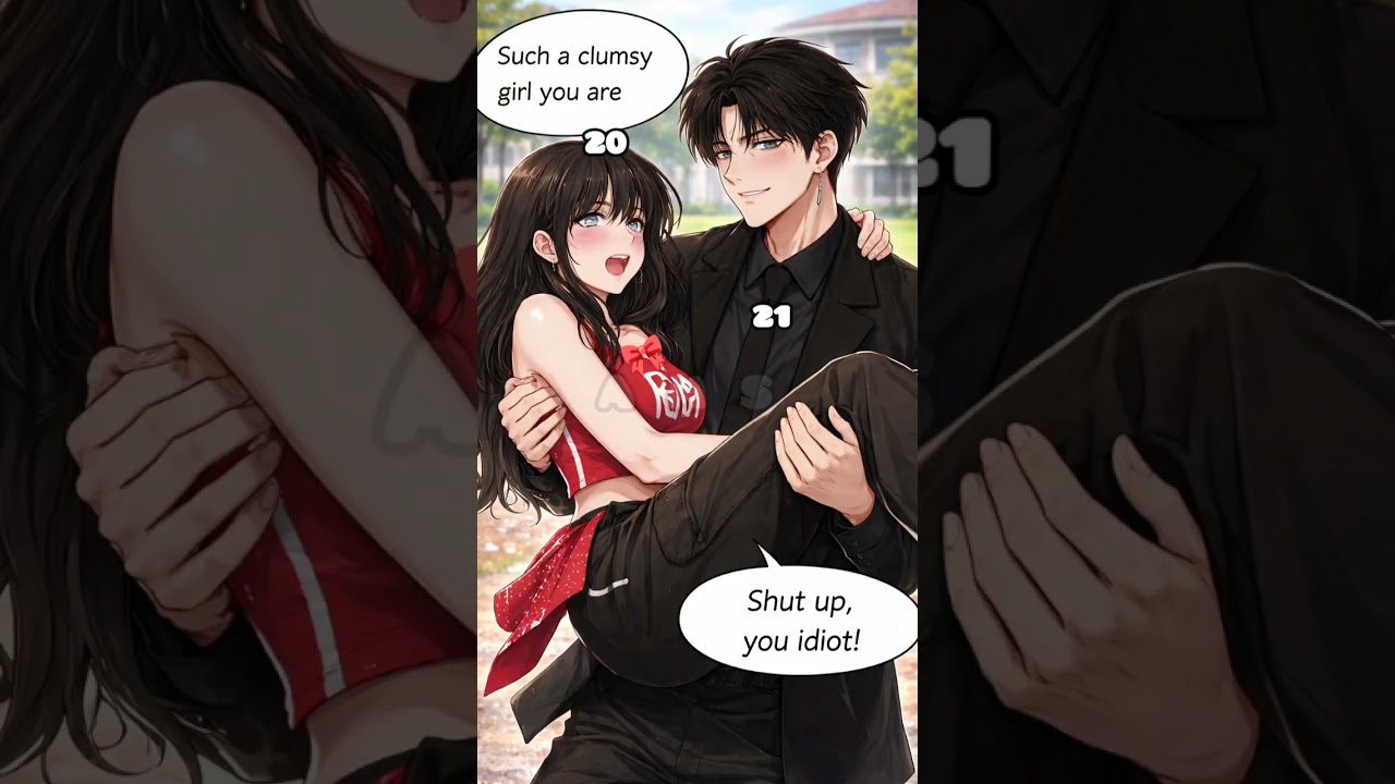 (Requested) Enemies to lovers (1 year age gap love story ❤️)...#anime #shorts #edit