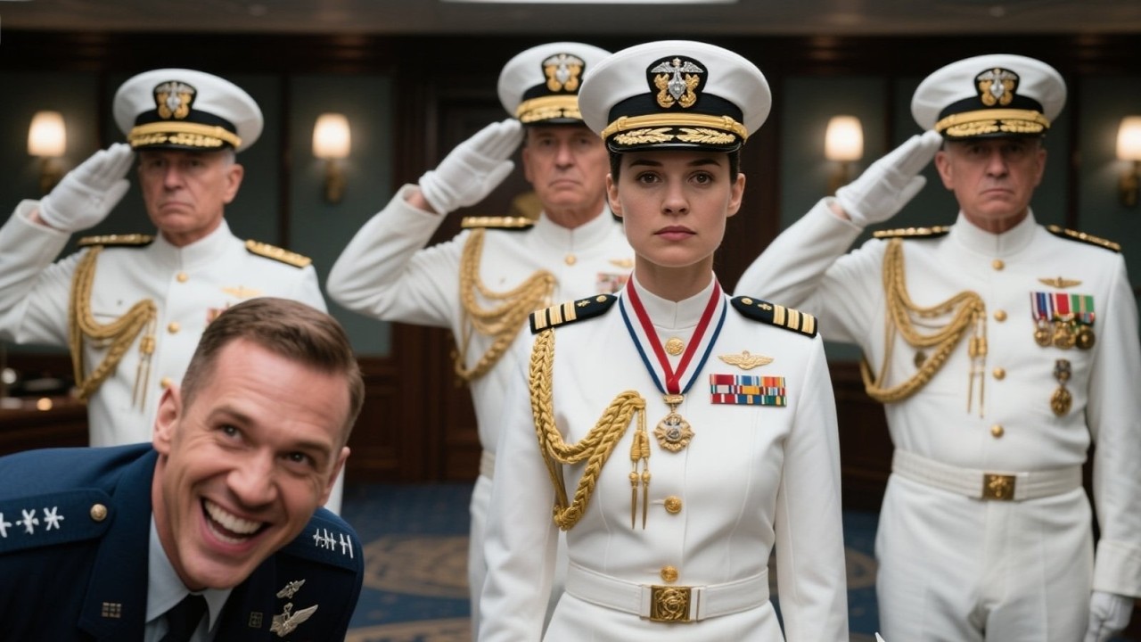 What’s Your Rank?” the Marine Mocked—Seconds Later, Three Admirals Rendered Salute | Emotional Story