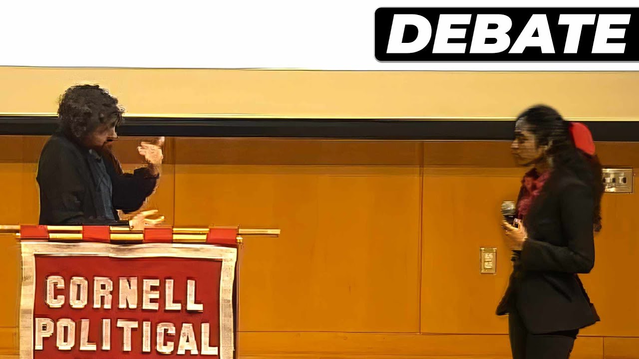 Destiny Debates Students During Cornell Speaking Event