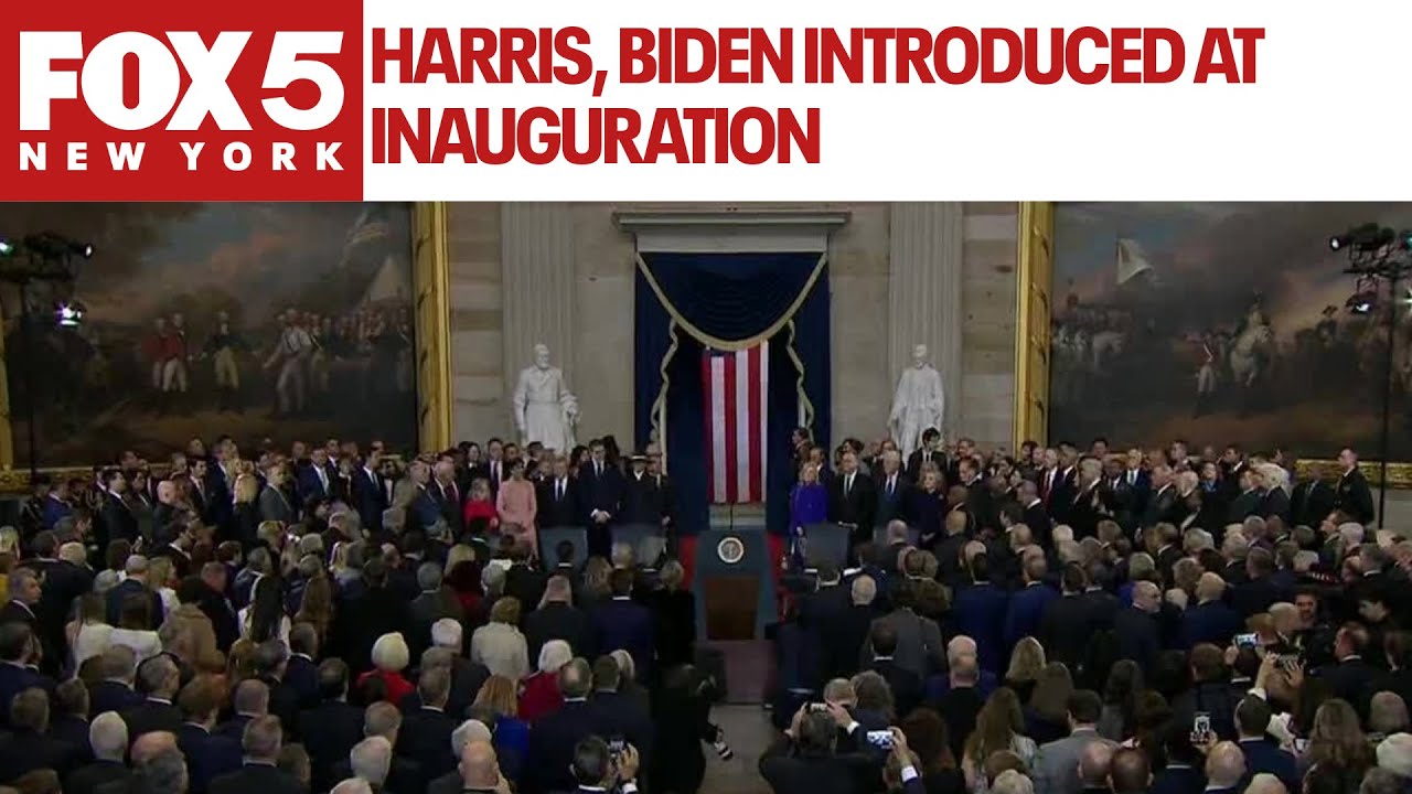 President Biden, VP Harris introduced at inauguration