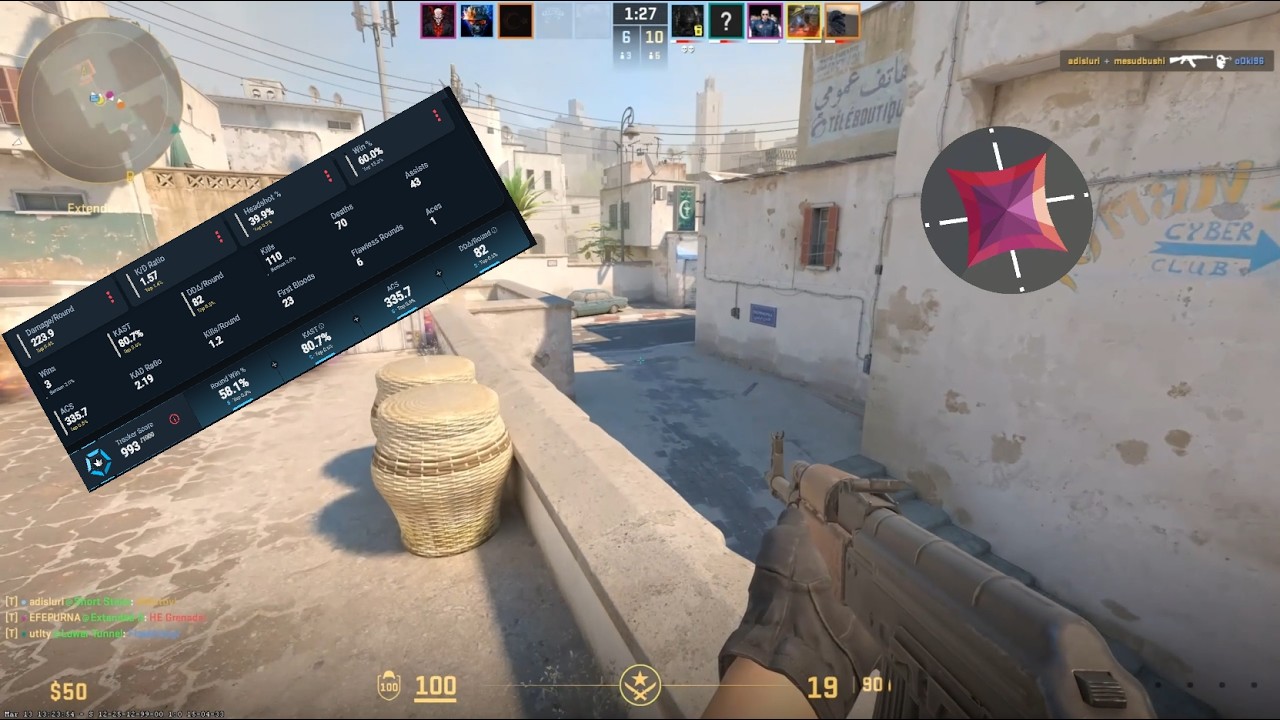 Immortal Valorant Players Tries CS2 Faceit