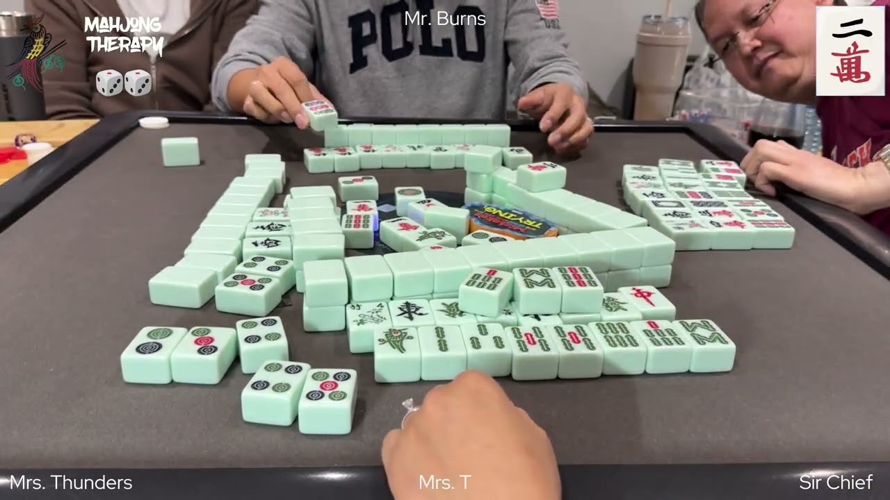 #932 Oct 25 2025 Nakatsamba ka, Mrs T!🎉 #mahjongtherapy #mahjong 