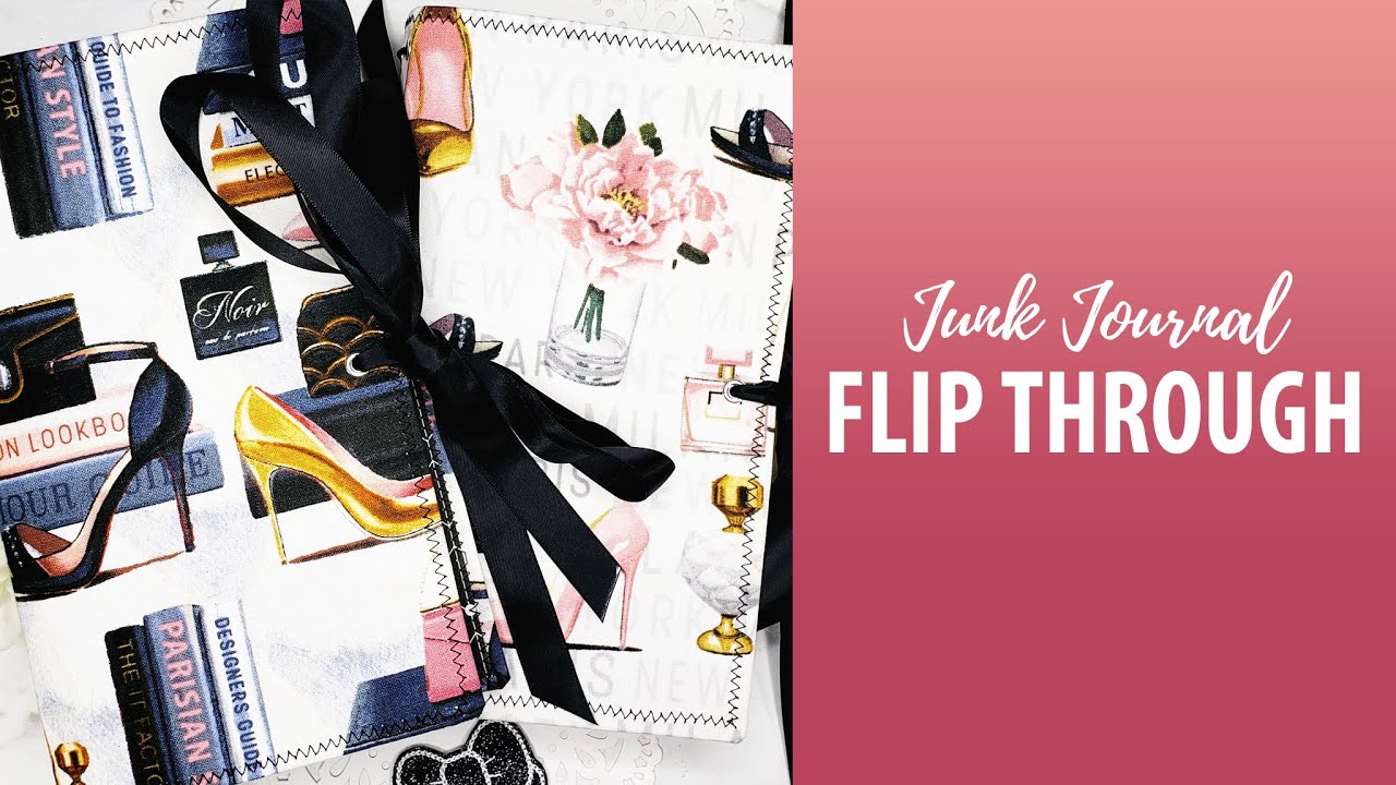 FLIP THROUGH: The Girls Junk Journal and Glam Junk Journals Traveler's Notebook Style