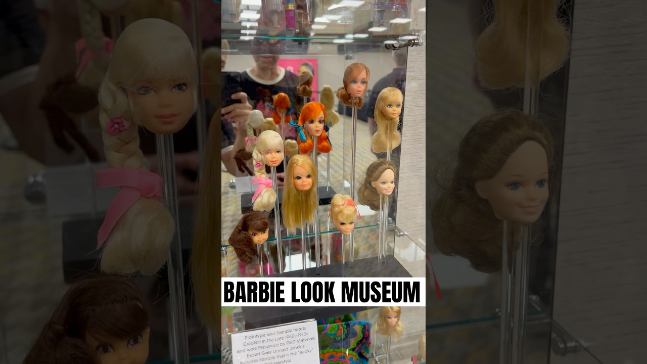 These Barbie prototypes and production pieces are INSANE😭 #vintage #prototype #sample #doll #barbie