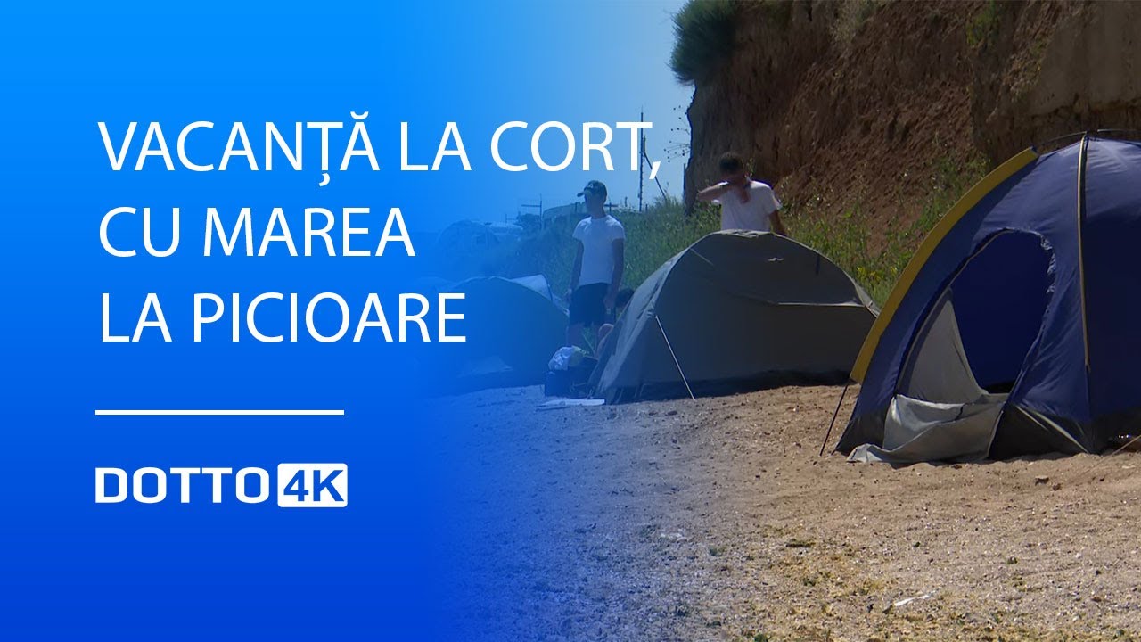 Vacanță la cort, cu marea la picioare