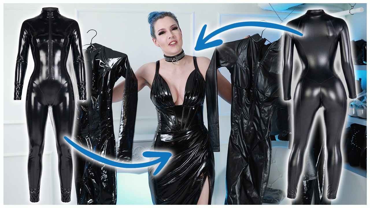 New! Full Catsuits in Leather & Vinyl from Paradize.