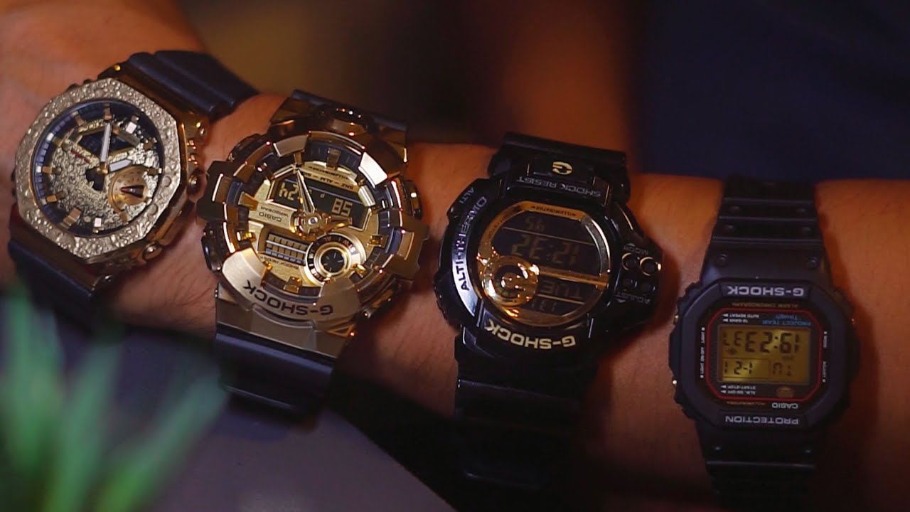 GOLD GM-700G metal G-SHOCK REVIEW | also my 'gold' gshock collection