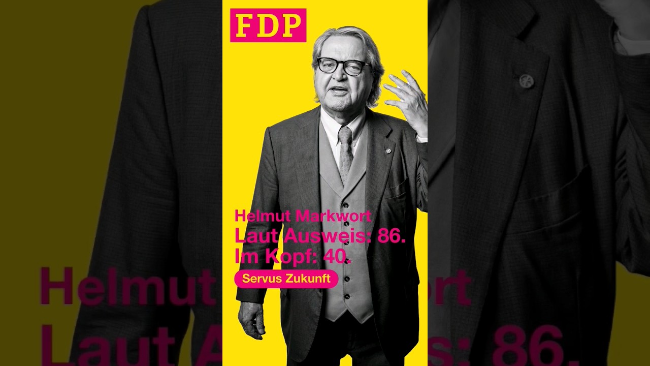Politiker. Medienlegende. Mensch: Helmut Markwort.