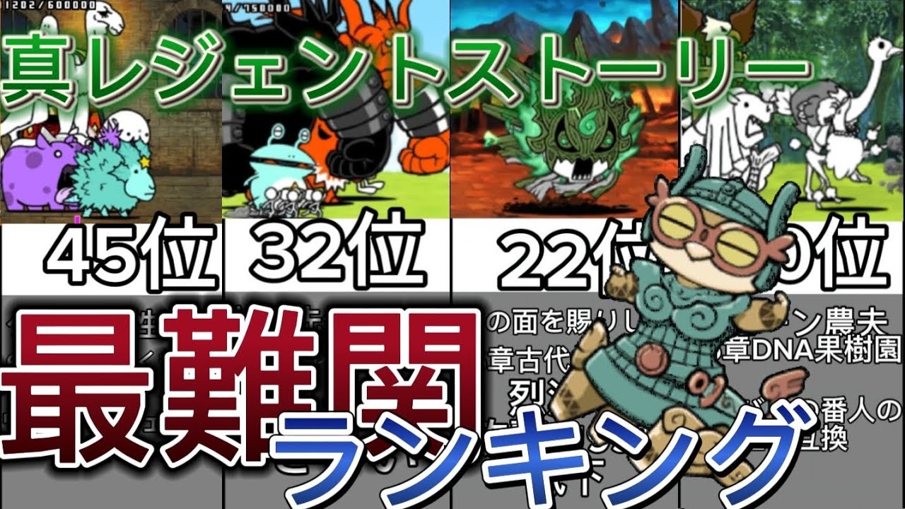 真レジェ最難関ランキング!!#にゃんこ大戦争
