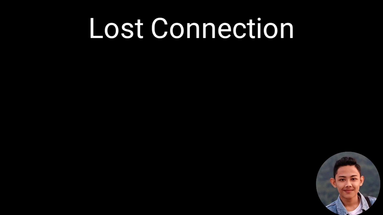 Zoom lag glitch sound effect lost connection.
