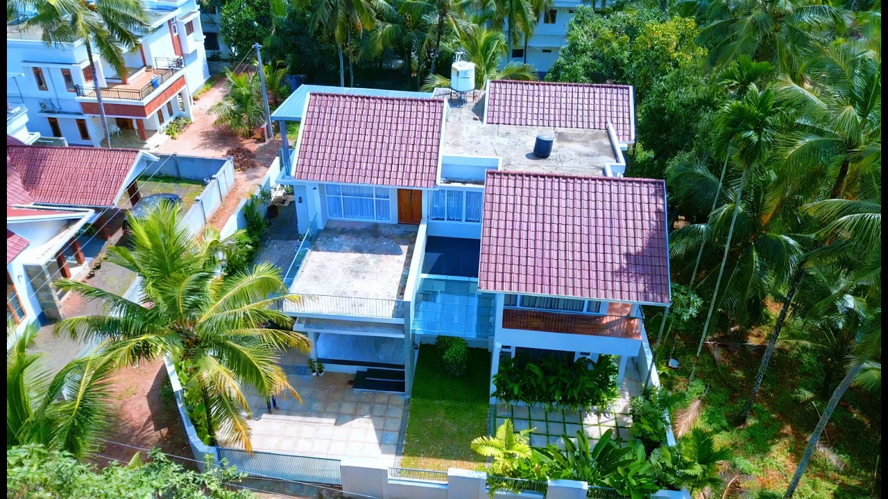 Beautiful Duplex House with Landscape & Interior In Kerala | Home Arch Tour