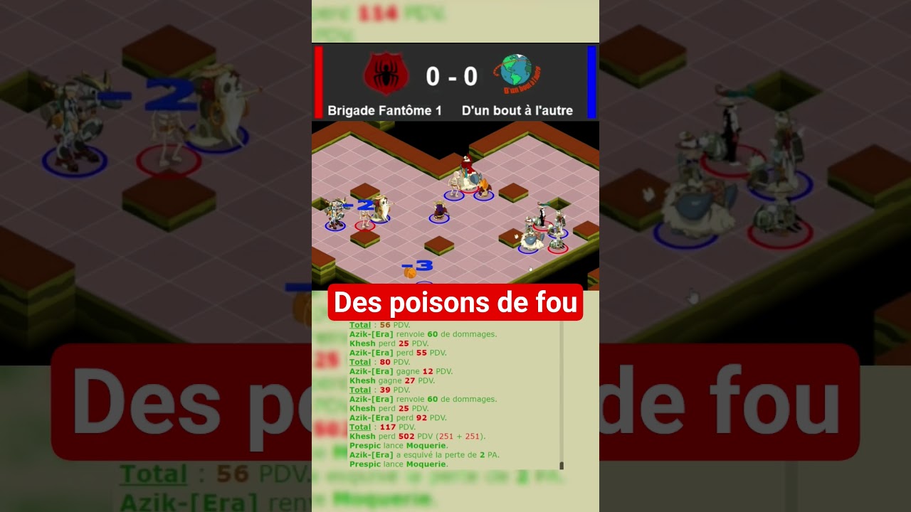 Des poisons de fou #dofus #dofusretro #pvp