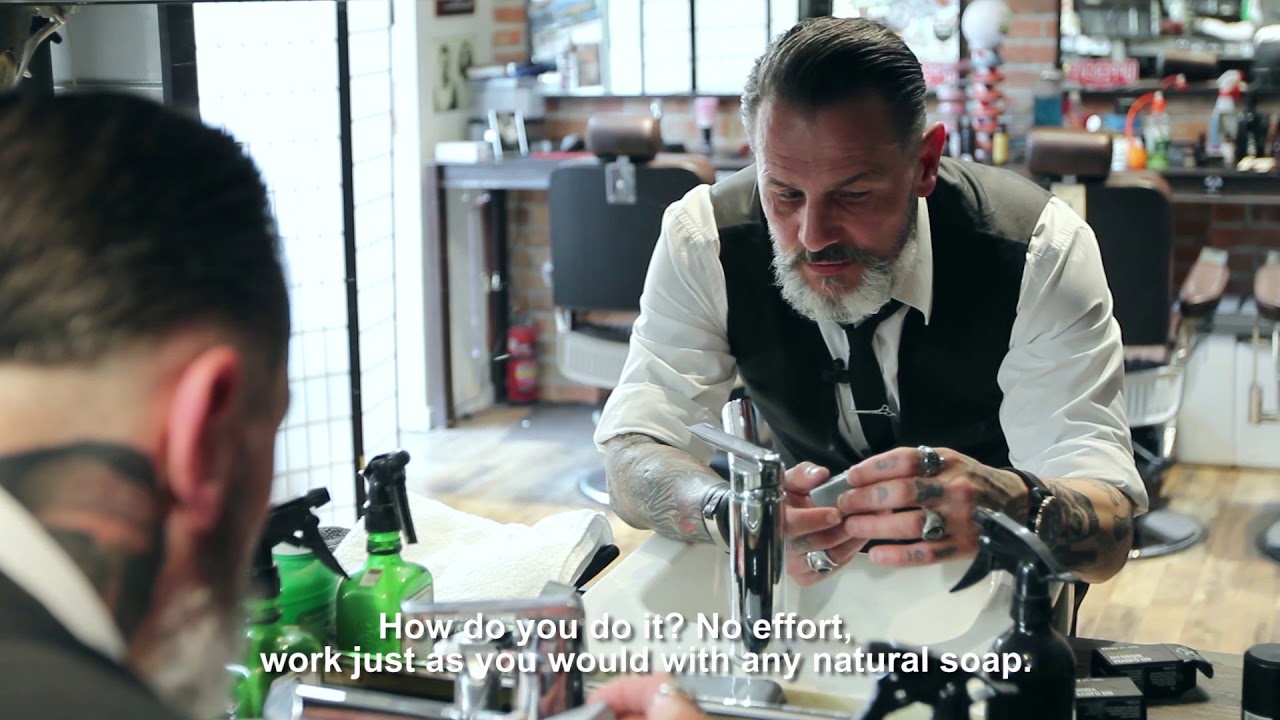 ZEW for men - Barber's Guide - part 5 - hair soap