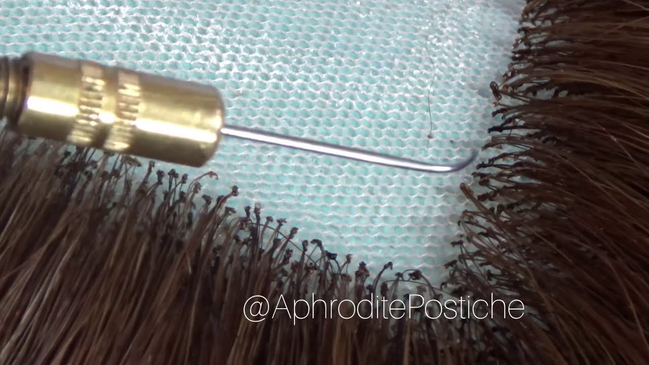 Wig Making Tutorial |How To Double Knot | How to Ventilate a Lace Wig