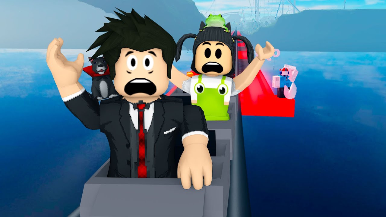 MONTANHA RUSSA SUPER RÁPIDA | Roblox - Highest Roller Coaster