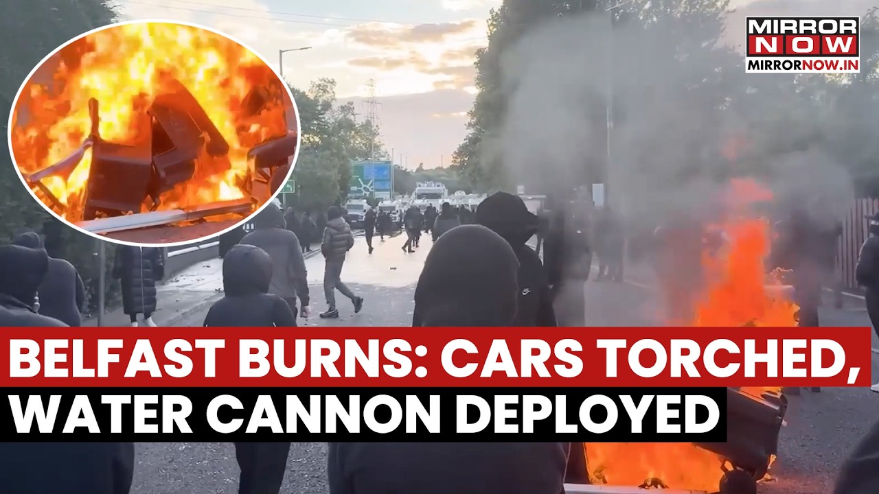 BELFAST RIOTS: Water Cannon Deployed As Anti-Migrant Unrest Erupts After Alleged Beheading Attempt