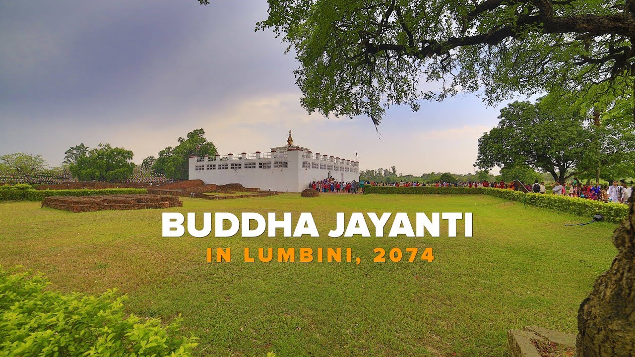 Buddha Jayanti in Lumbini, the first of the four Holy Buddhist Pilgrimages!