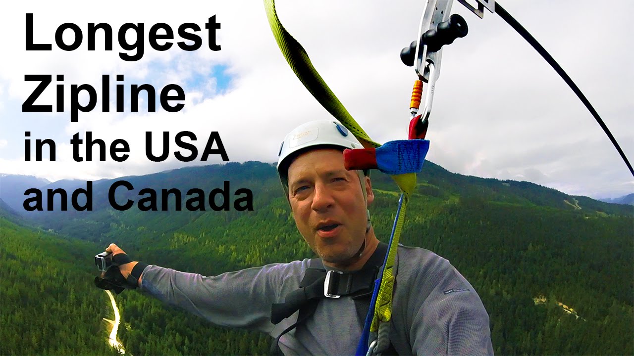 LONGEST Zip Line in WHISTLER - Sasquatch ZIPLINE