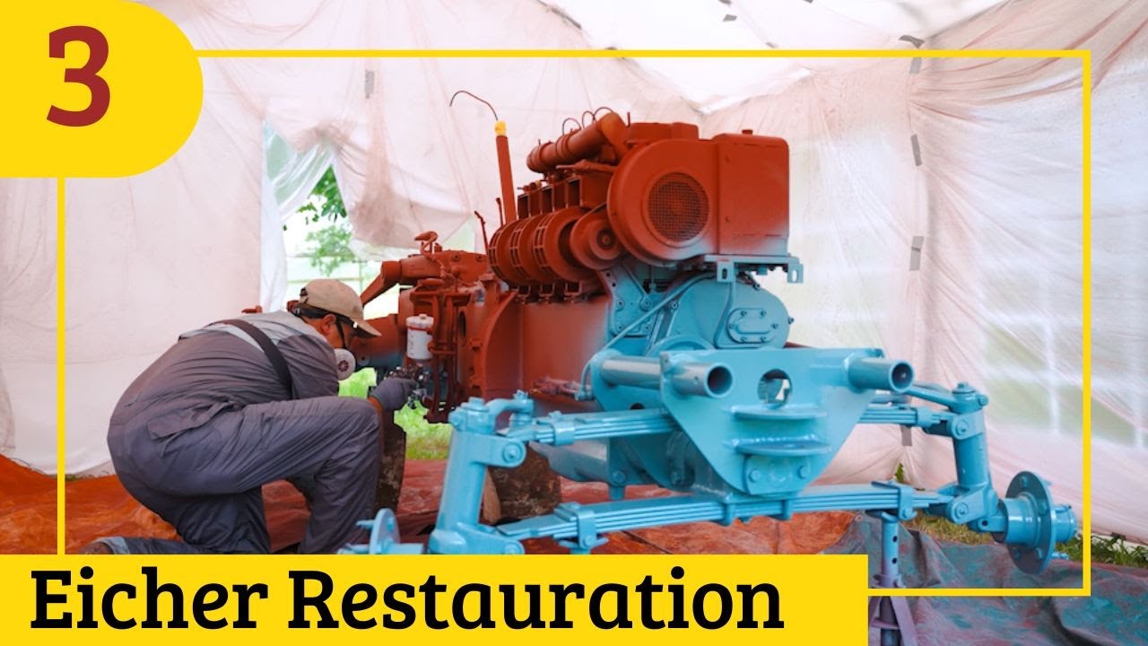 Traktor Restauration: Folge 3 Zwischenschliff