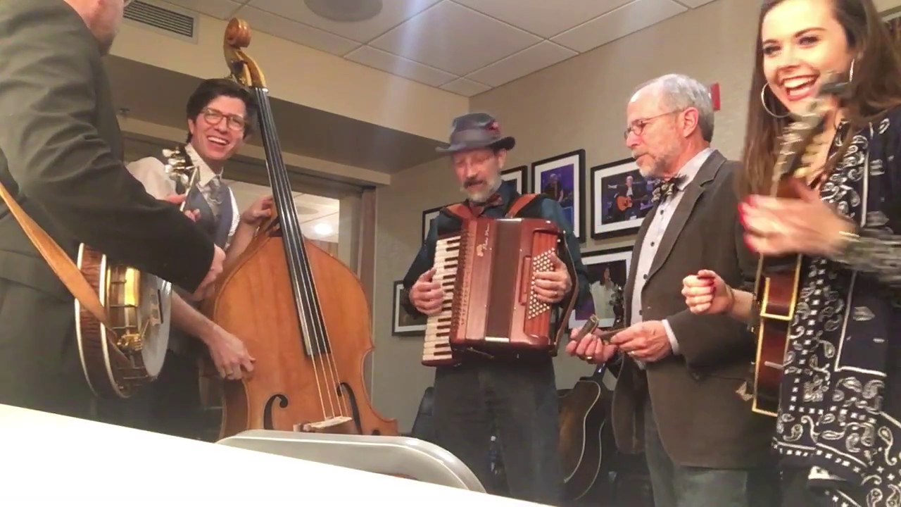 Backstage at the Ryman