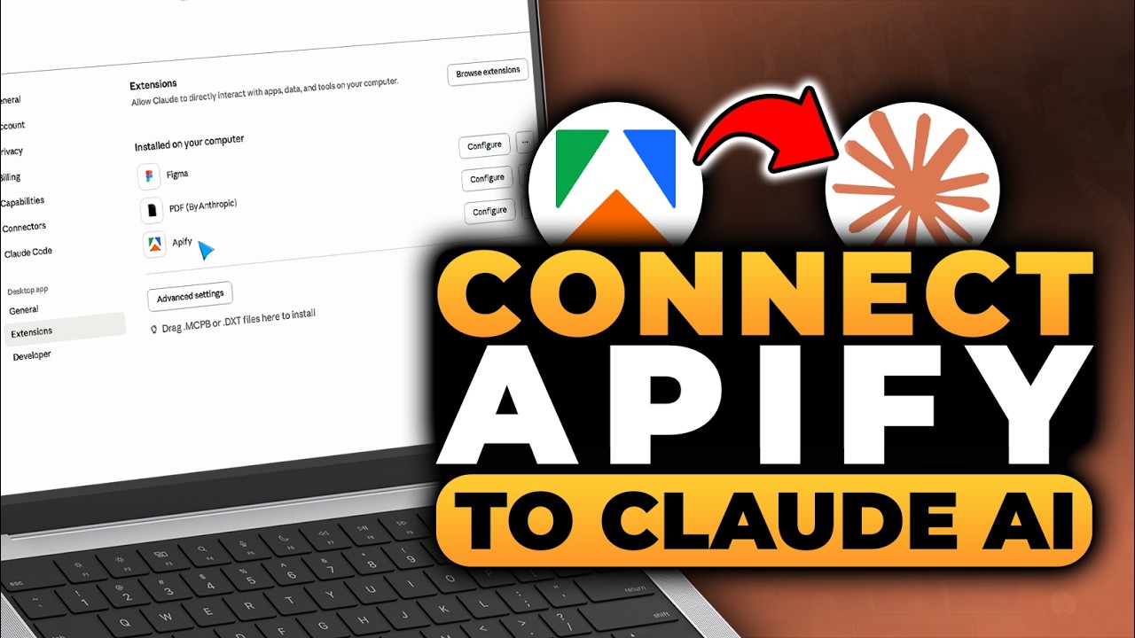 How To Connect Apify To Claude AI (𝟮𝟬𝟮𝟲) | 100% WORKS | NO Yapping, To The Point! | FAST & EASY