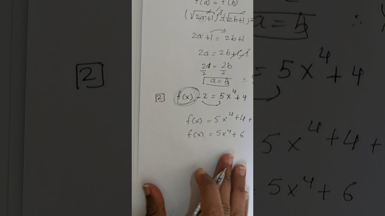 One to one function in Arabic
