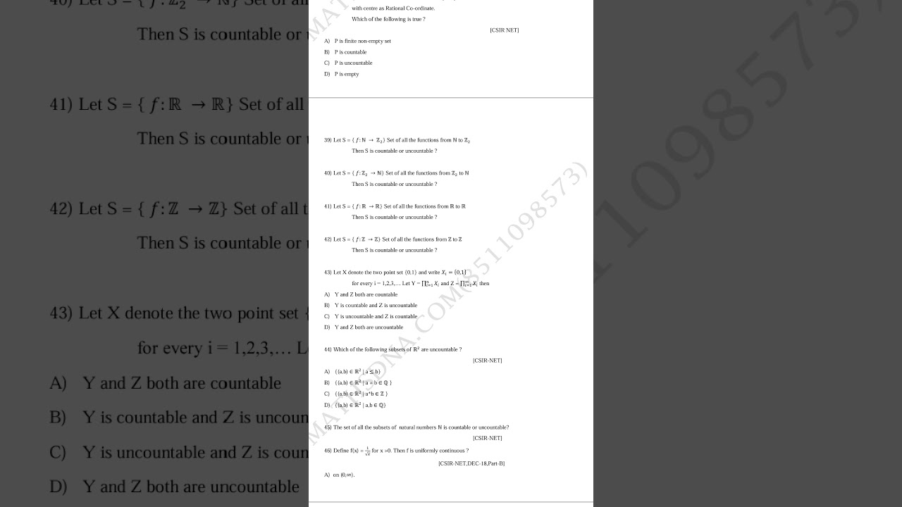 #csirugcnetmathematic #netexam #csirnetmathematics #csirugcnet #preparation  #gateexam #iitjam #song