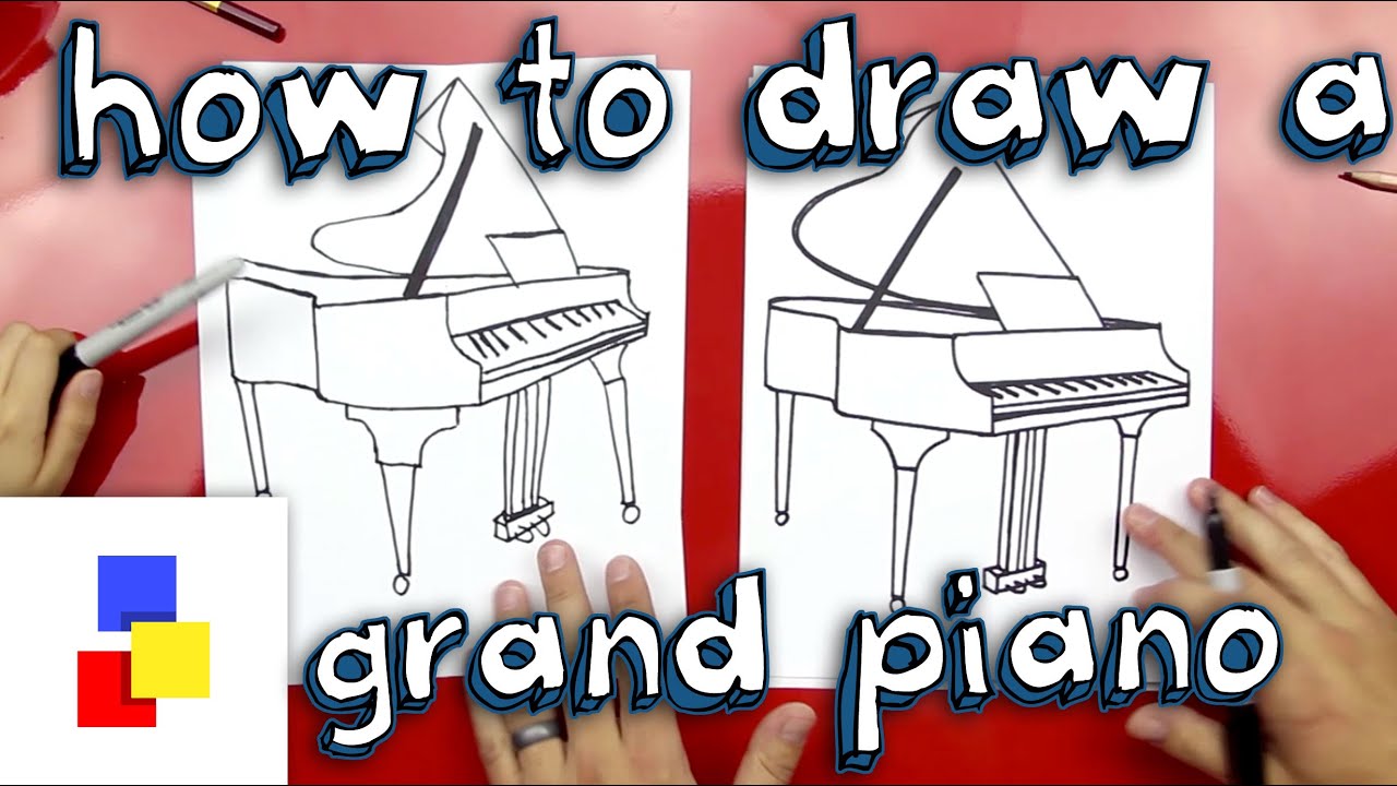 How To Draw A Grand Piano