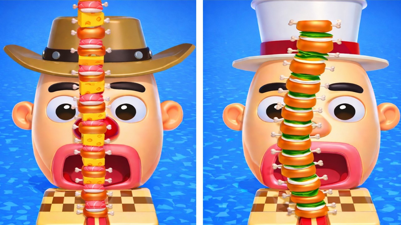 Sandwich Runner | Character VS Character - Satisfying Relaxing Speedrun Gameplay