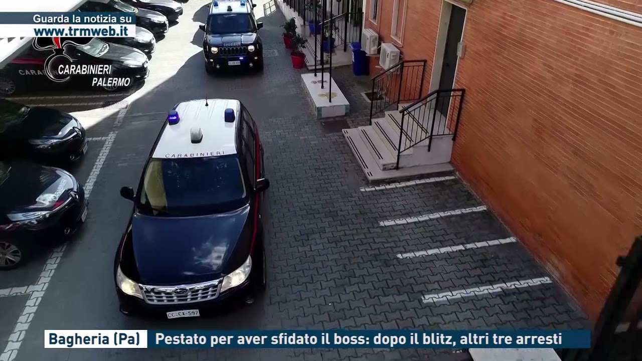 Bagheria (Pa) - Pestato per aver sfidato il boss: dopo il blitz, altri tre arresti