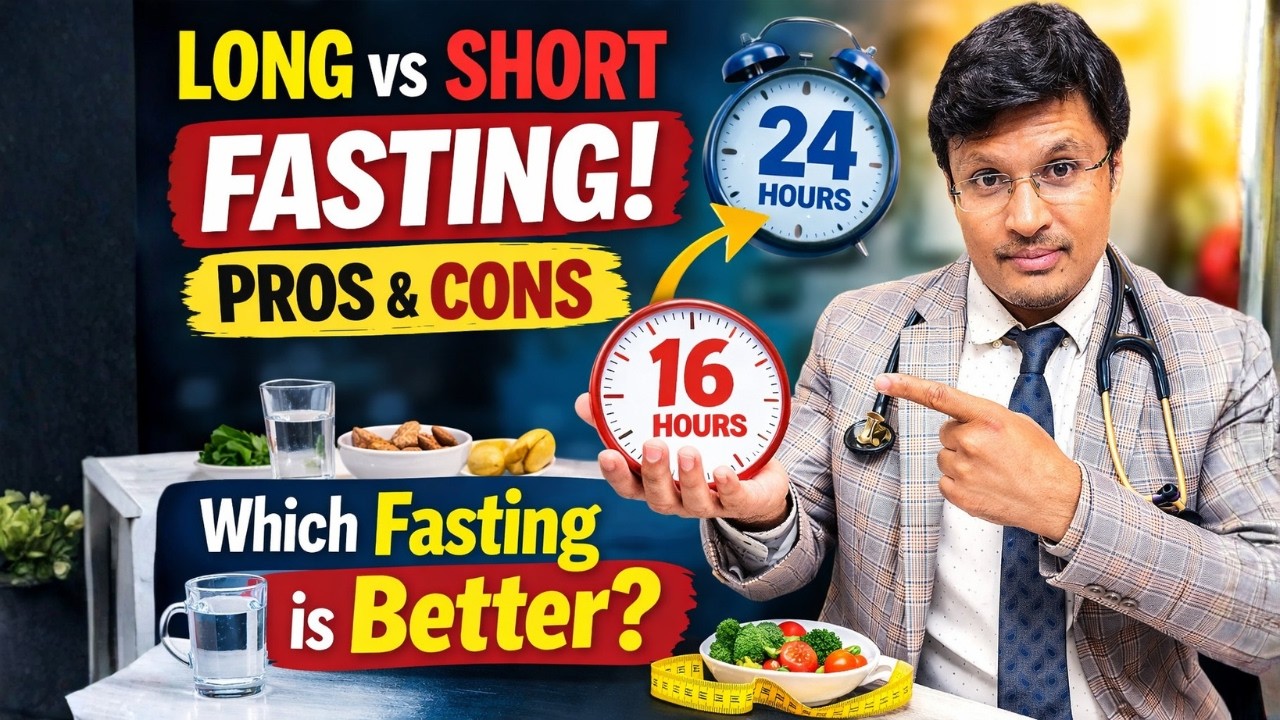 छोटा उपवास या लंबा उपवास – सही तरीका क्या है?LONG DURATION VS SHORT DURATION FASTING PROS AND CONS