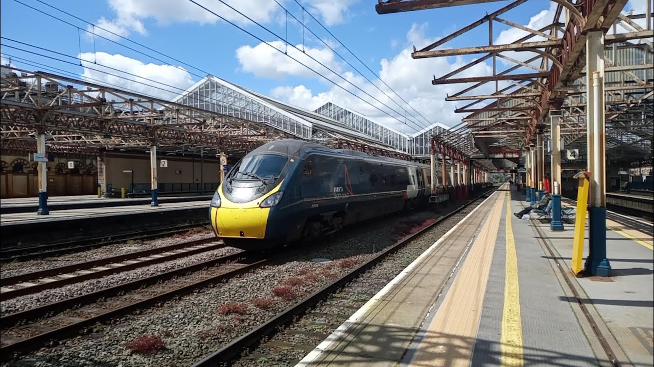Trains at: Crewe, WCML, 08/06/24