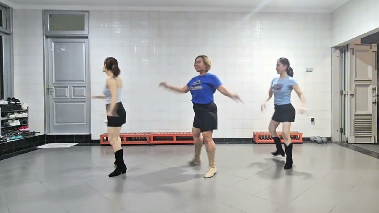No Remorse - Line Dance || Intermediate||Demo-Tuesday LD