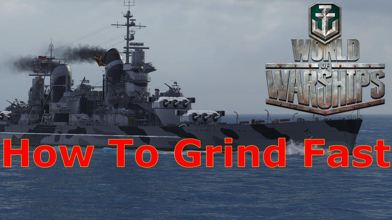 World of Warships — как быстро гриндить