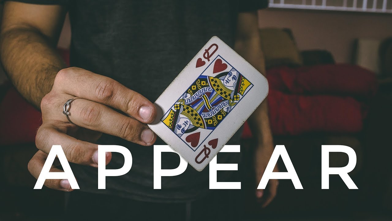 Make Cards APPEAR at your fingertips