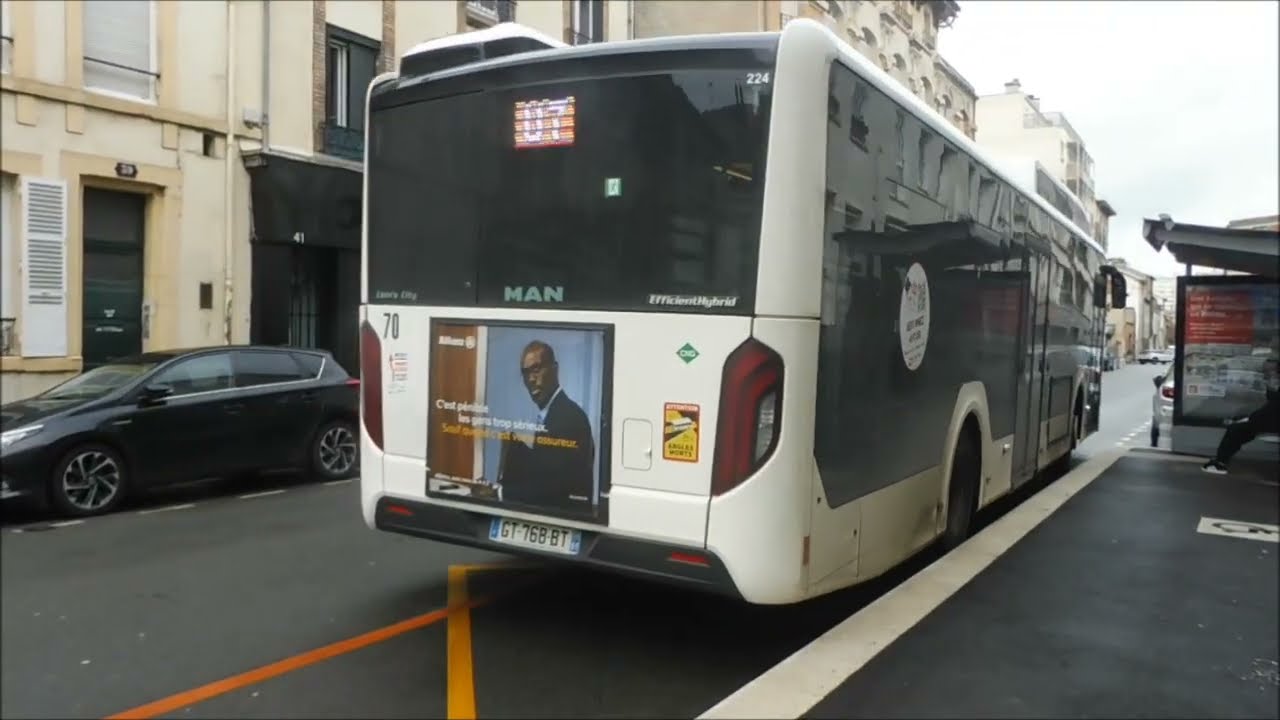 GRM A bord du Man Lion's City 12 GNC n° 224 (ligne U7, le 12/02/2026)