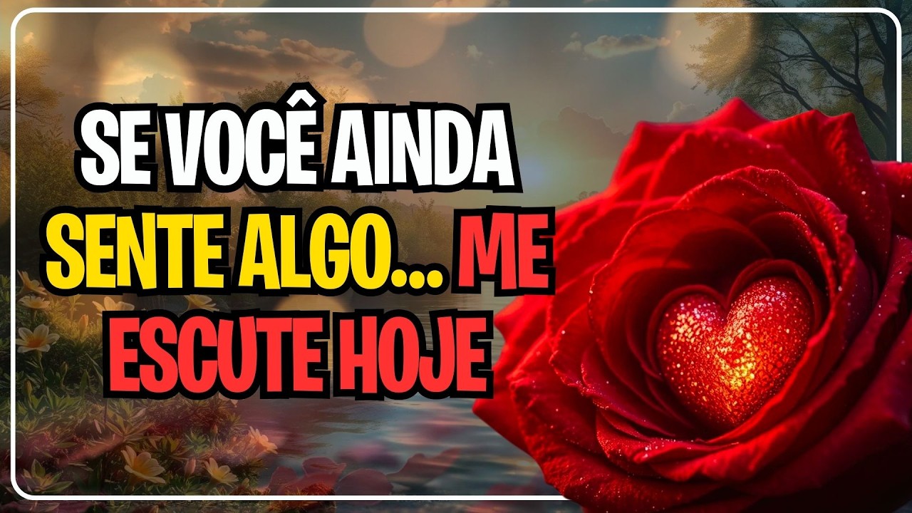 SE VOCÊ AINDA SENTE ALGO… ME ESCUTE HOJE