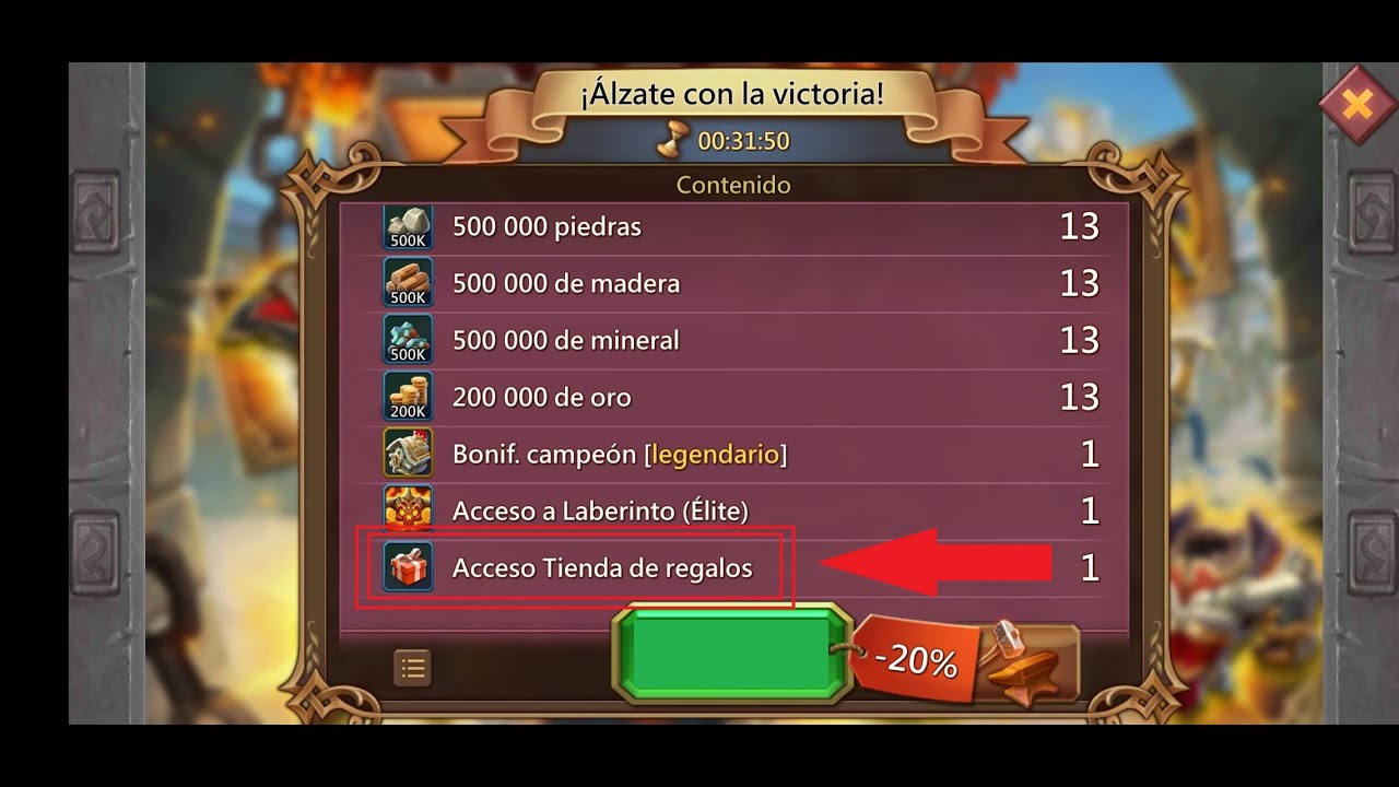 Tienda de regalos Lords Mobile. Qué es y cómo funciona. Puedo regalar algo a mis amigos en el juego?
