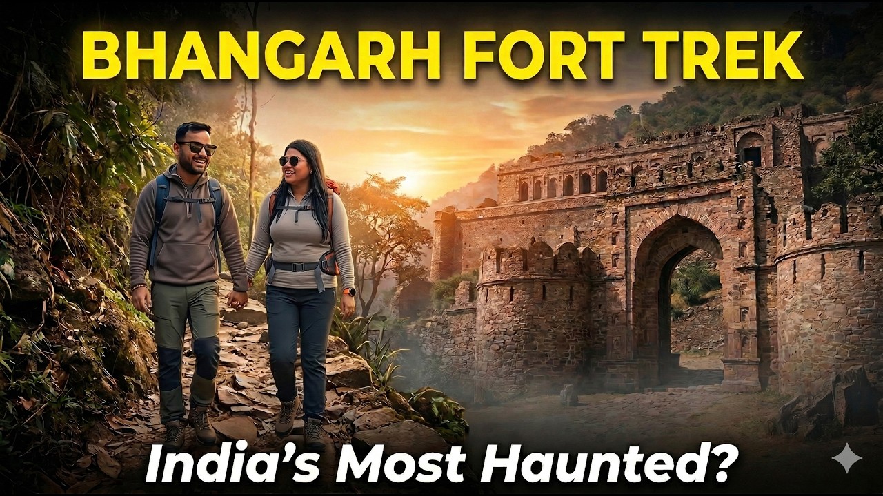 Bhangarh Fort Trek Vlog | India ka Sabse Haunted Kila? Full Tour + Trekking Experience